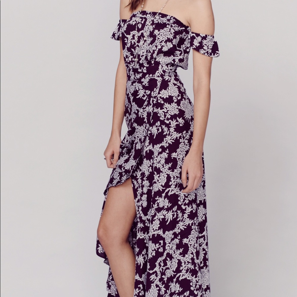 Flynn Skye Maxi Bardot dress